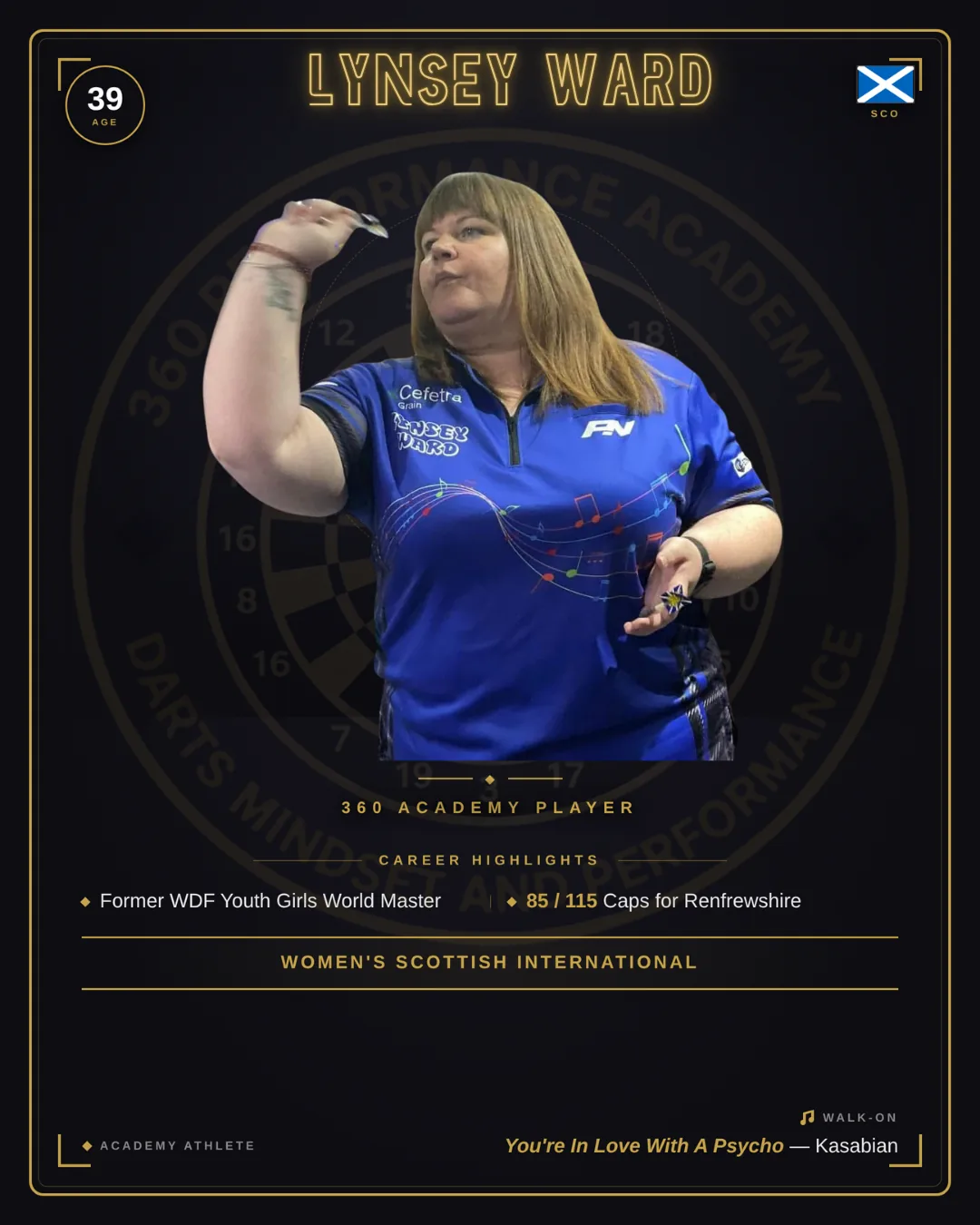 Lynsey Ward player card